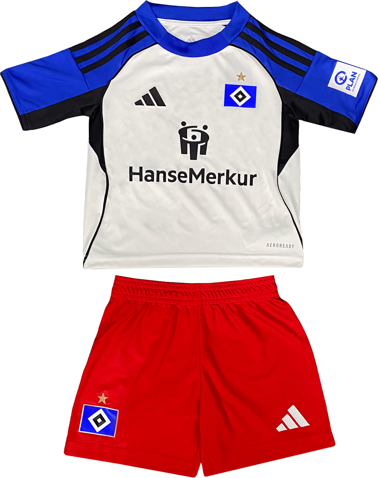 Kit adidas Hamburger SV Home Minikit Jersey Set 2025/26 Kids