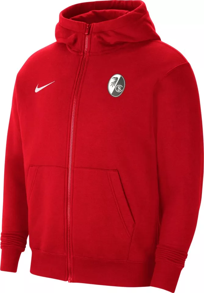 Sweatshirt com capuz Nike SC Freiburg Full-Zip Hoodie Kids