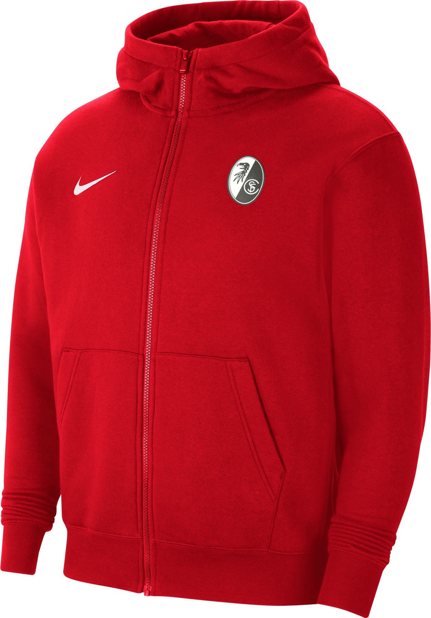 Sweatshirt com capuz Nike SC Freiburg Full-Zip Hoodie Kids