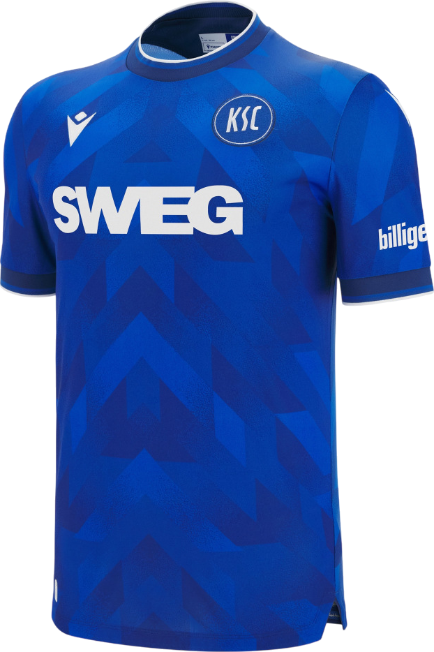 Tröja Macron Karlsruher SC Home Jersey 2025/26