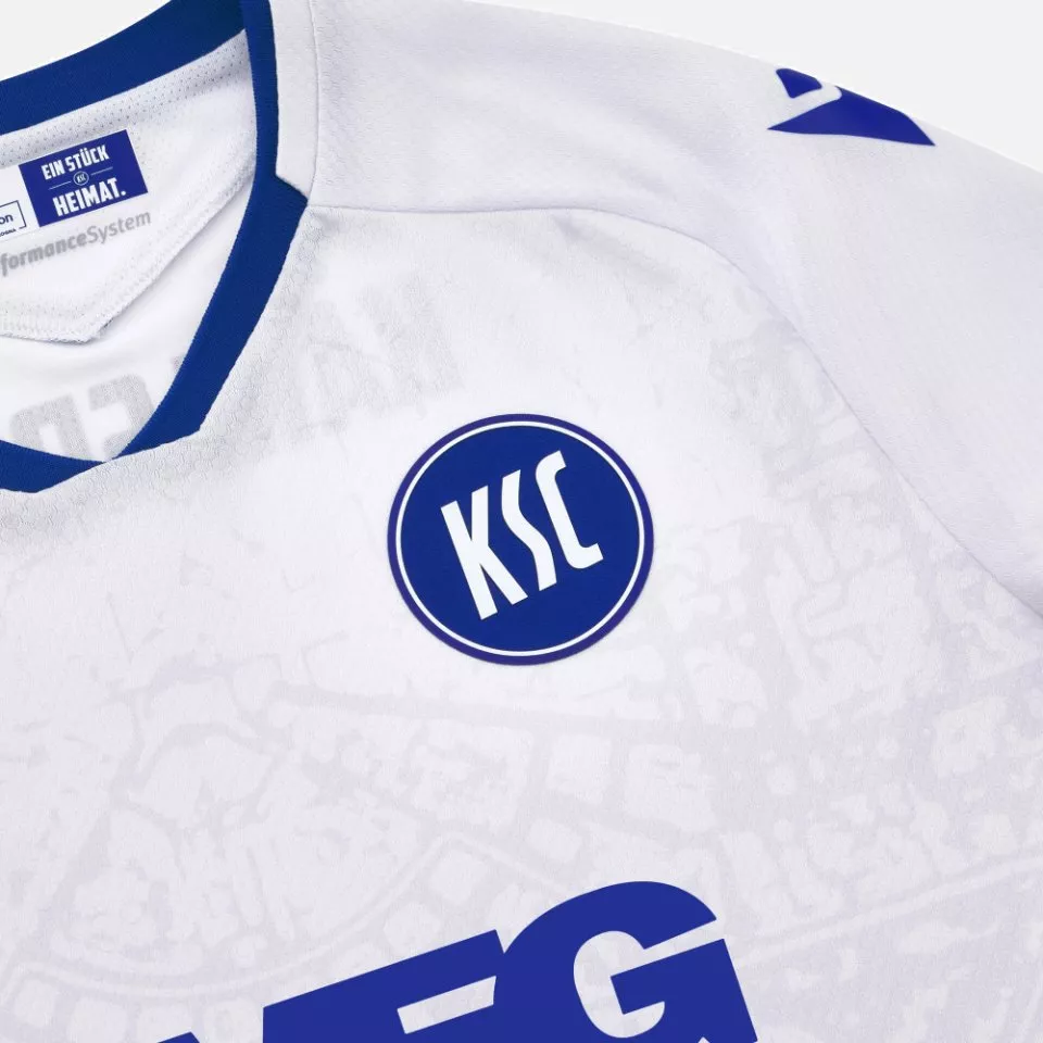 Φανέλα Macron Karlsruher SC Away Jersey 2025/26