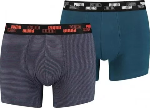 Mini Stripe Boxer 2er Pack Rot F003