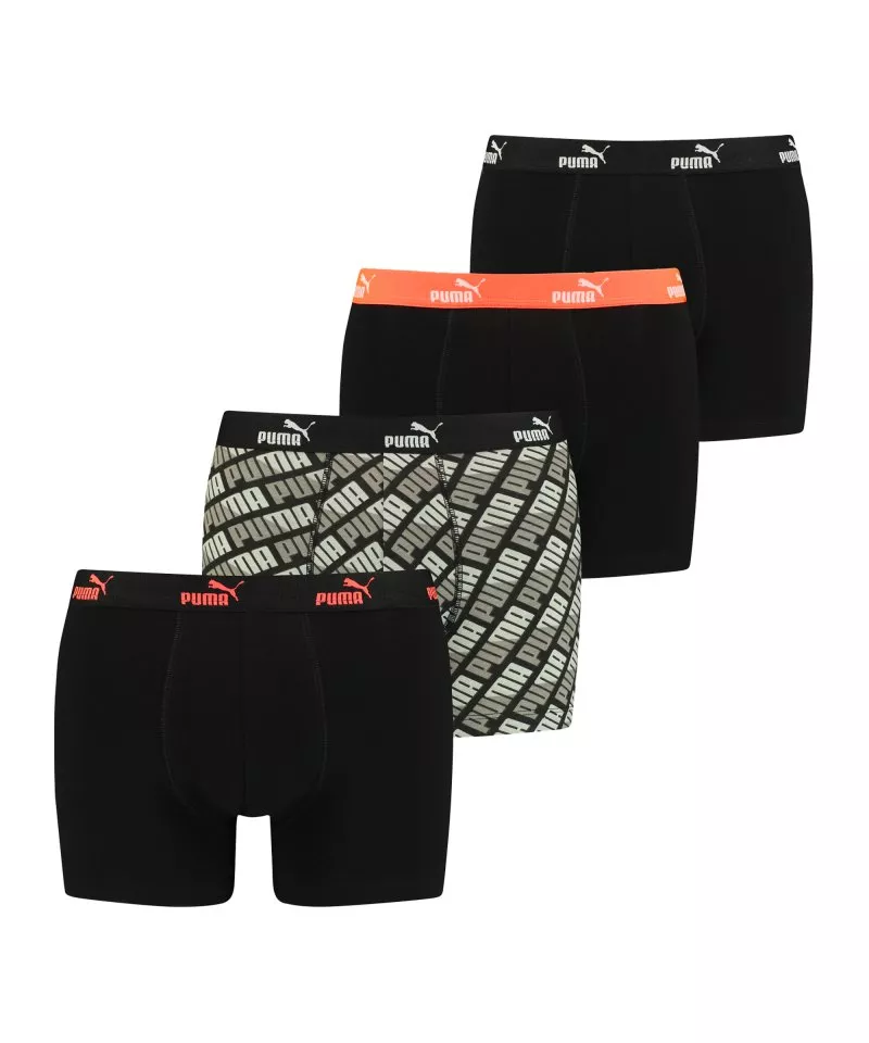 Bokserki Puma Promo Print 4 Pack