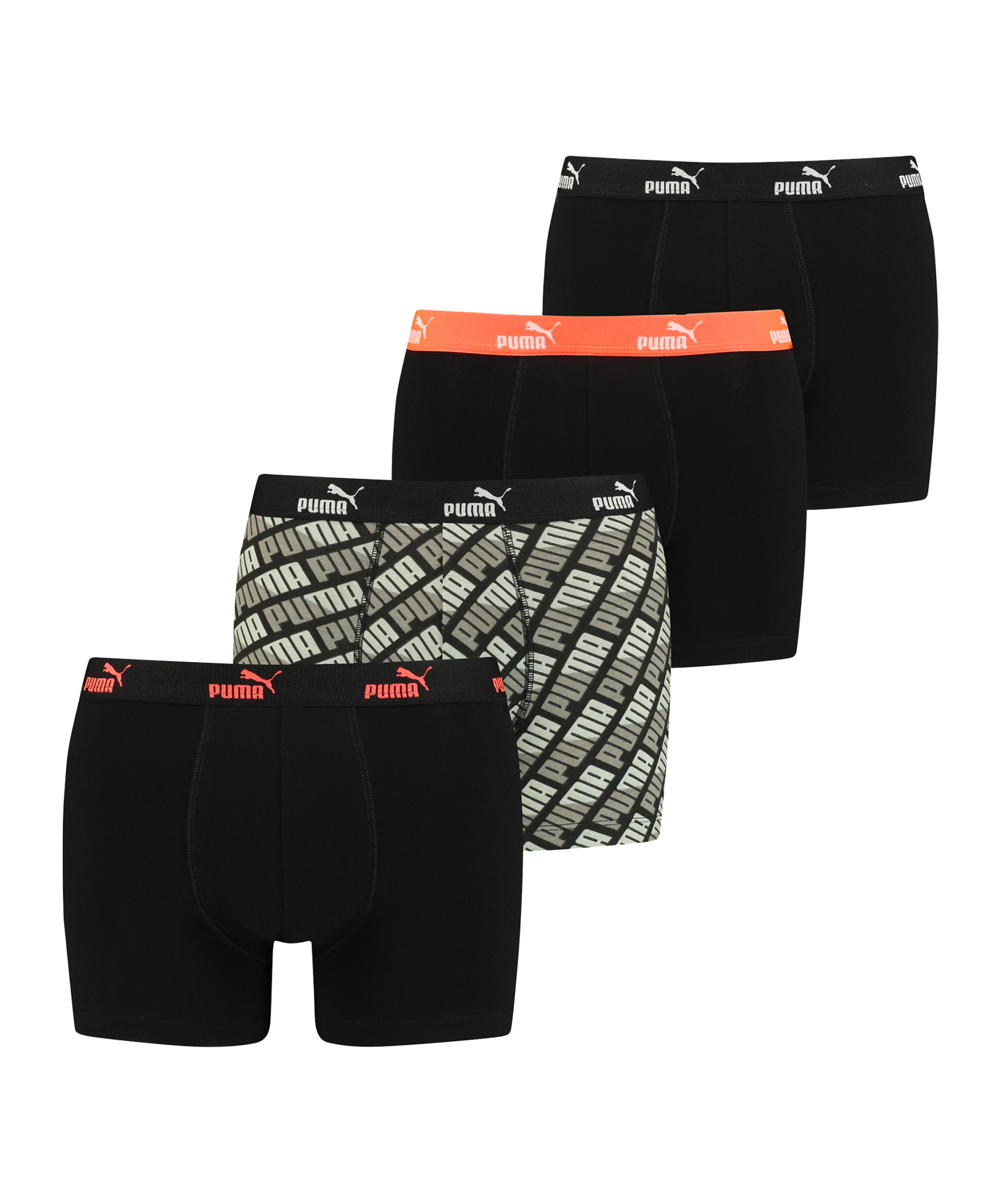 Bokserki Puma Promo Print 4 Pack