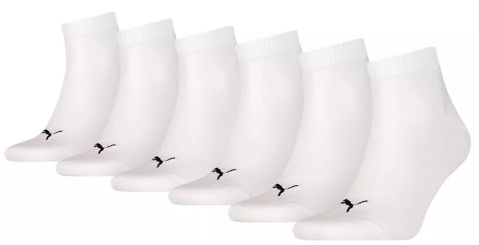 Socken Puma Unisex Quarter Plain 6 Pack Socks