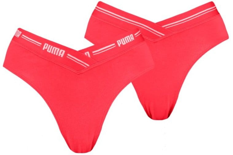 Underbukser Puma High Waist String 2er Pack