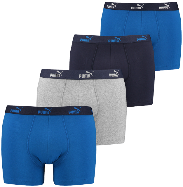 Puma Promo Solid Boxer 4 Pack Boxeralsók