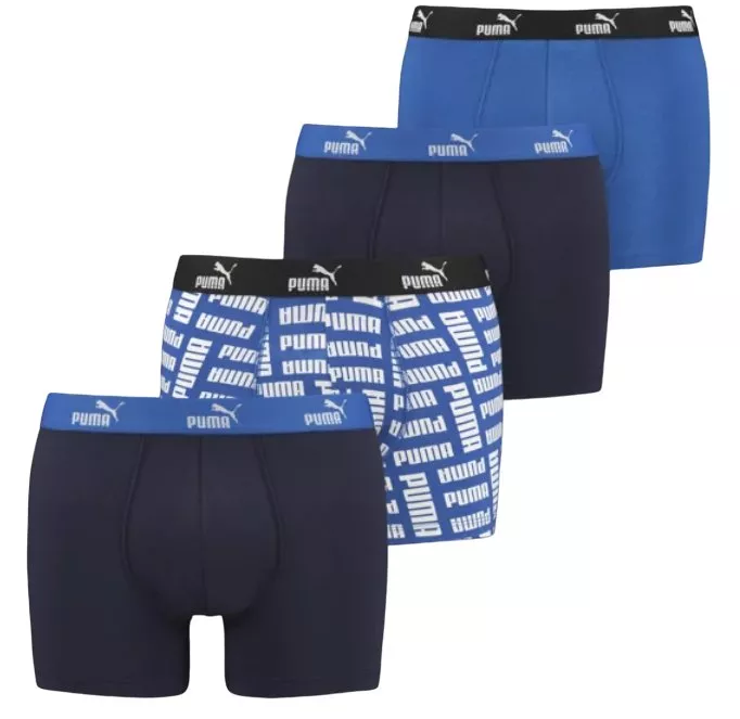 Bokserki Puma Promo Print Boxer 4 Pack