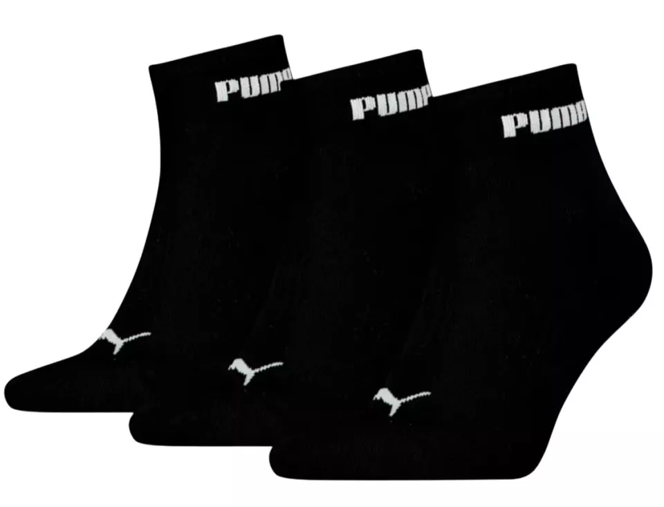 Nogavice Puma Quarter Plain 3P Socks
