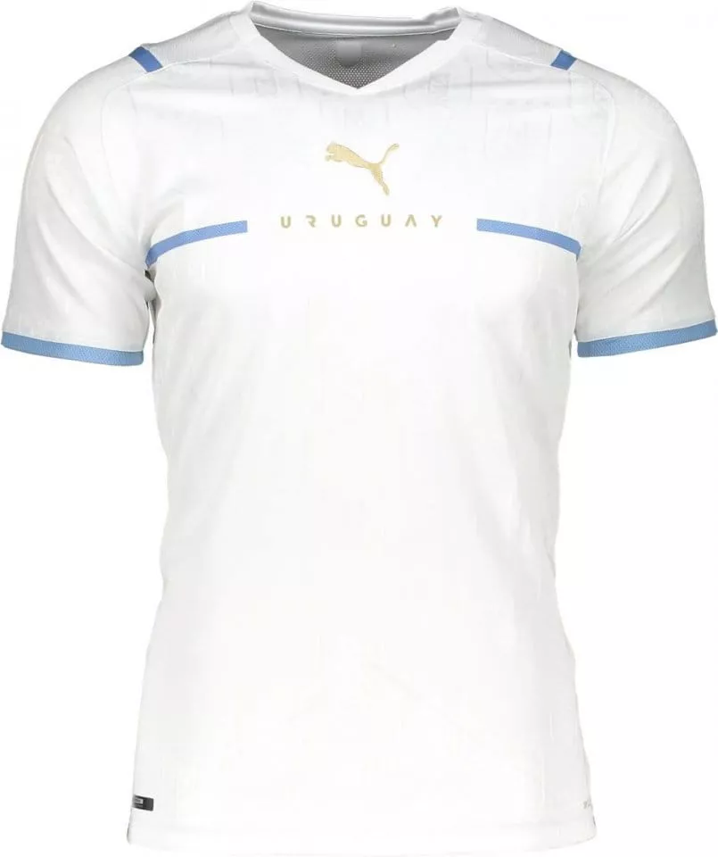 Tröja Puma Uruguay t Away Copa America 21 Weiss F01
