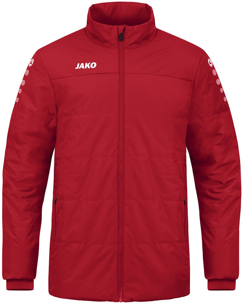 Jako Coach jacket Team Kids Jack, 128, Rood