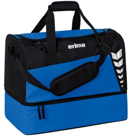 SIX WINGS Sports Bag with Bottom Compartment