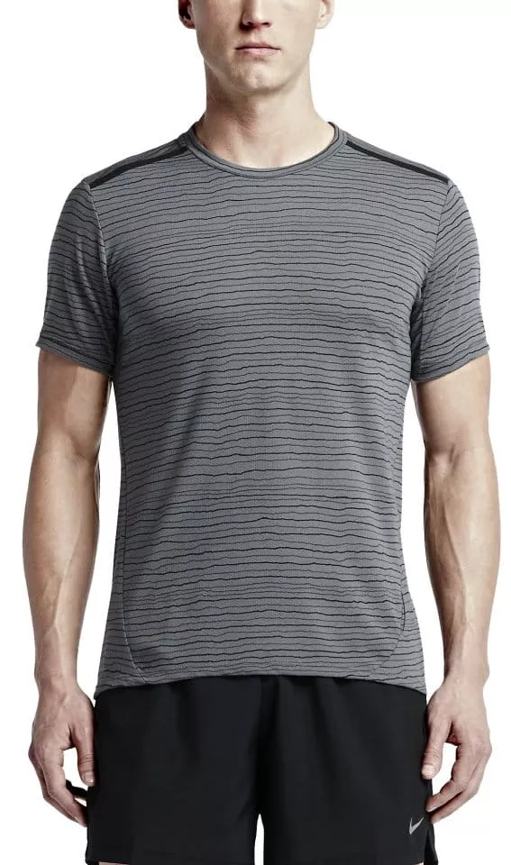 T-shirt Nike DF COOL TAILWIND STRIPE SS