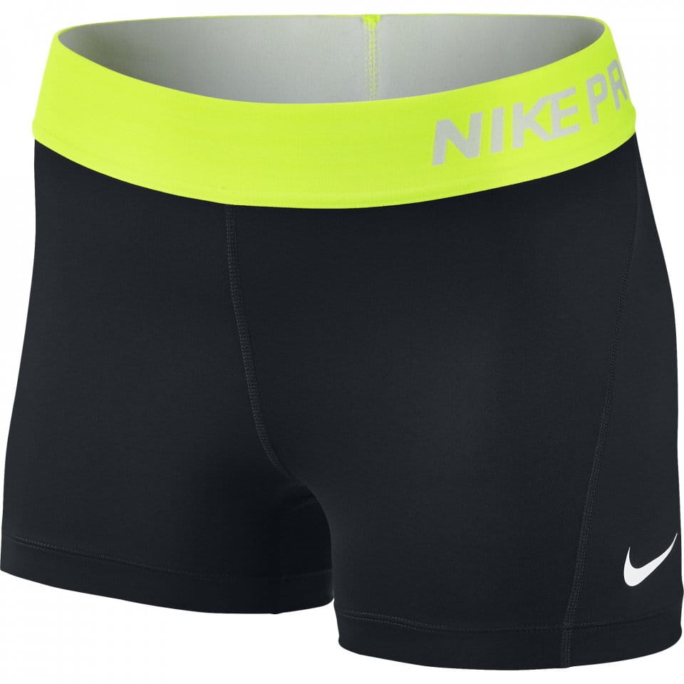 lime green nike pro shorts