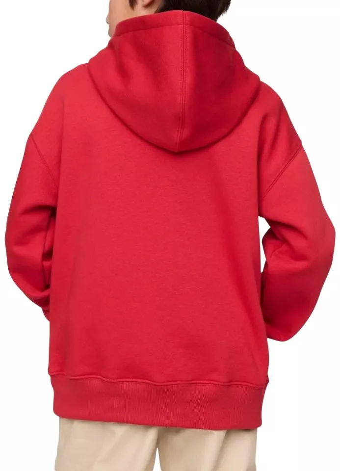 Суитшърт с качулка GAP Heritage Logo Pullover