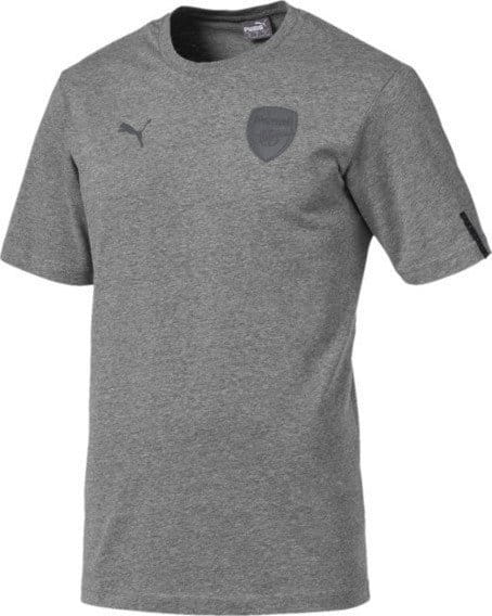 Camiseta Puma Arsenal FC Fan SLOGAN Tee Medium Gray He