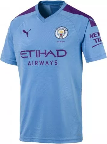MCFC HOME Shirt Replica SS with Sponsor 2019/20
