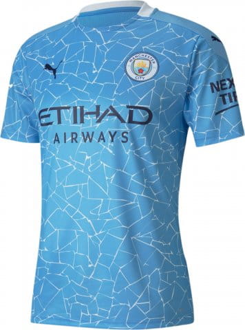 MCFC HOME Shirt Replica SS with Sponsor 2020/21