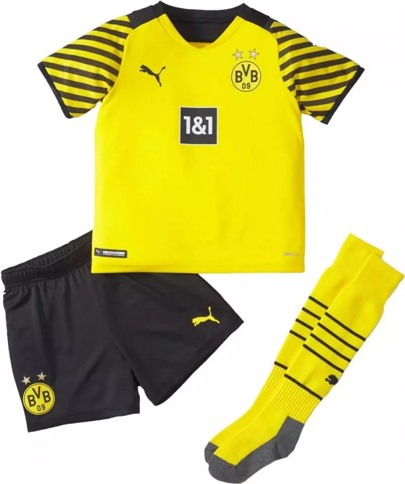 Kit Puma BVB HOME MINI-Kit w/ Sponsor 2021/22