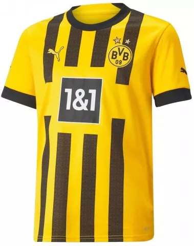 BVB HOME Jersey Replica Jr w/ Sponsor 2022/23