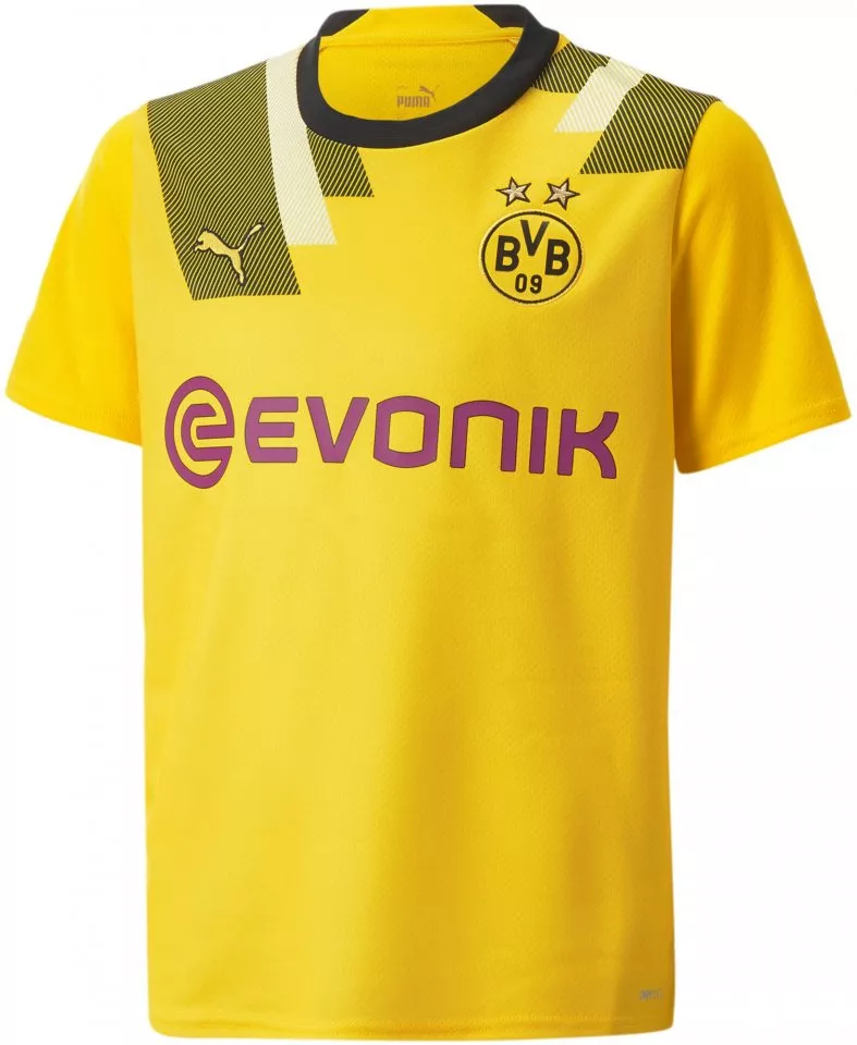 Puma BVB CUP Jersey Replica Jr w/ Sponsor 2022/23 Póló