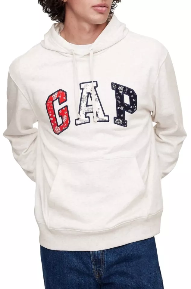 Sweatshirt med hætte GAP Logo Pullover