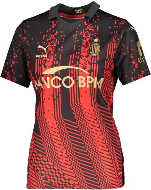 Camiseta de fútbol Puma A.C. MILAN x KOCHÉ Football Jersey 2022/23 Womens