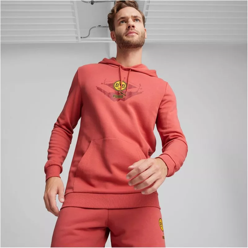 Sweatshirt med huva Puma BVB ftblICONS Hoody