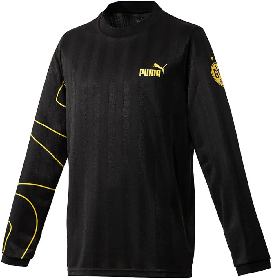 Puma BVB ftblStatement LS Tee Hosszú ujjú póló