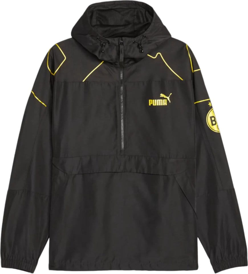 Puma BVB ftblStatement Hooded Jacket Kapucnis kabát