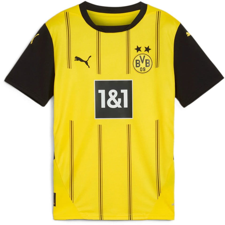 Camisa Puma BVB Home Jersey Replica Jr 2024/25