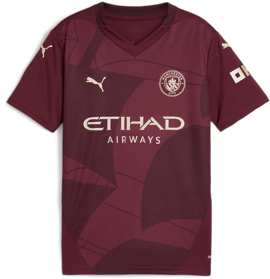 Dětský alternativní dres s krátkým rukávem Puma Manchester City 2024/25