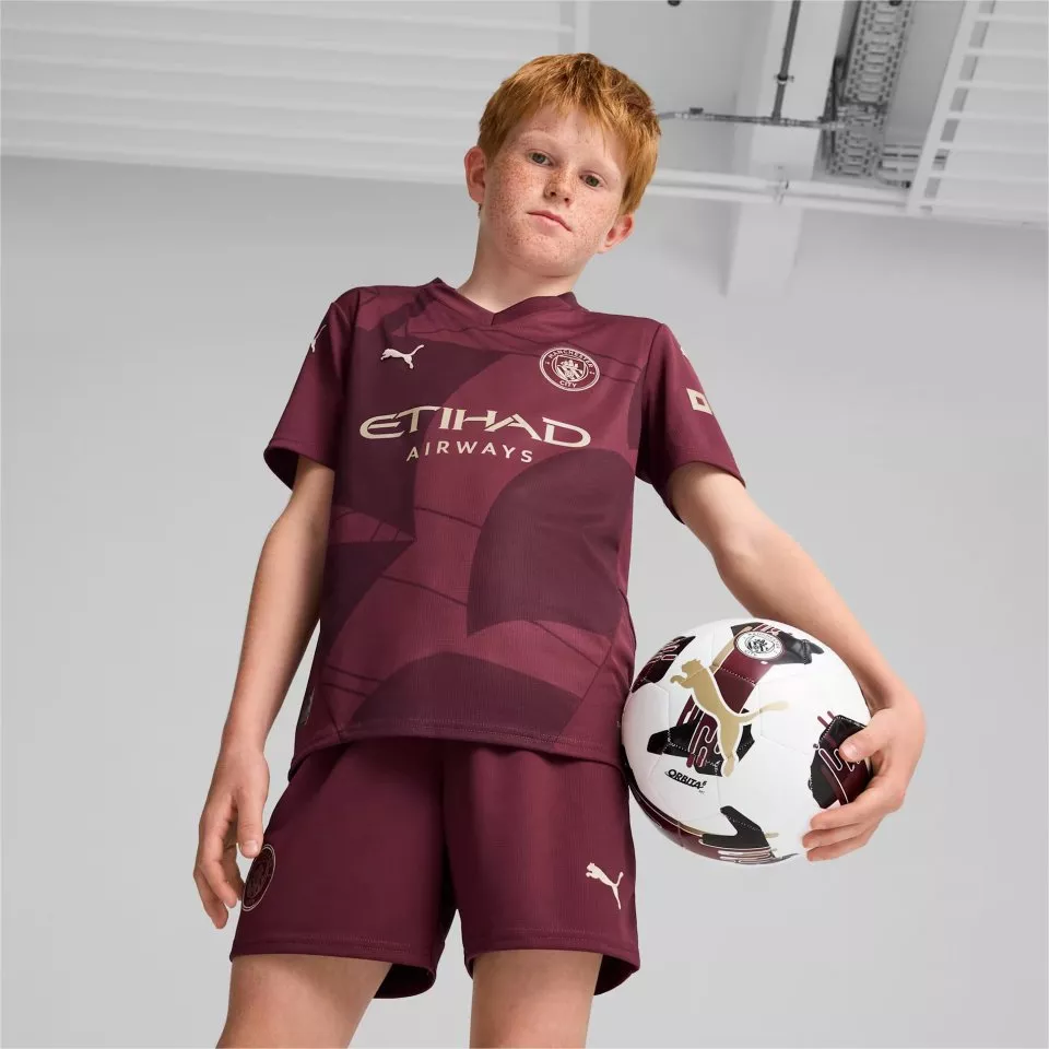 Dětský alternativní dres s krátkým rukávem Puma Manchester City 2024/25