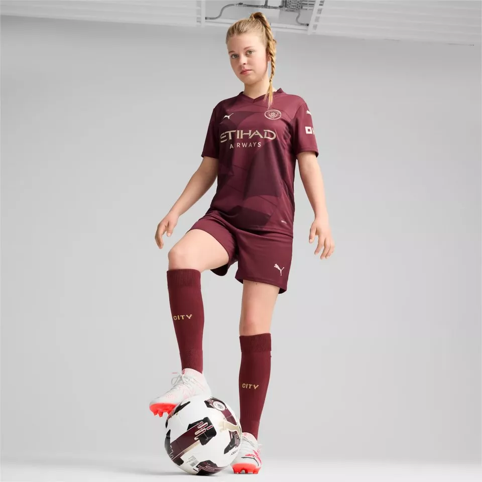 Dětský alternativní dres s krátkým rukávem Puma Manchester City 2024/25