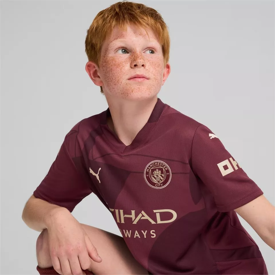 Dětský alternativní dres s krátkým rukávem Puma Manchester City 2024/25