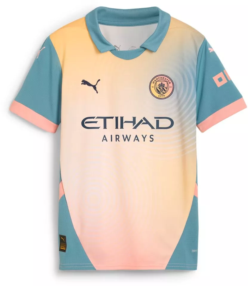 Koszulka Puma Manchester City 2024/25 Fourth Jersey Youth