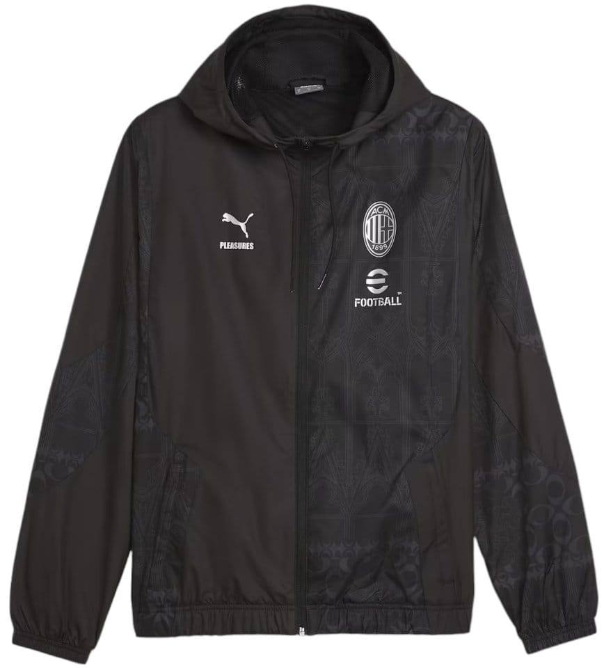Jakna s kapuco Puma AC Milan x Pleasures Prematch Jacket