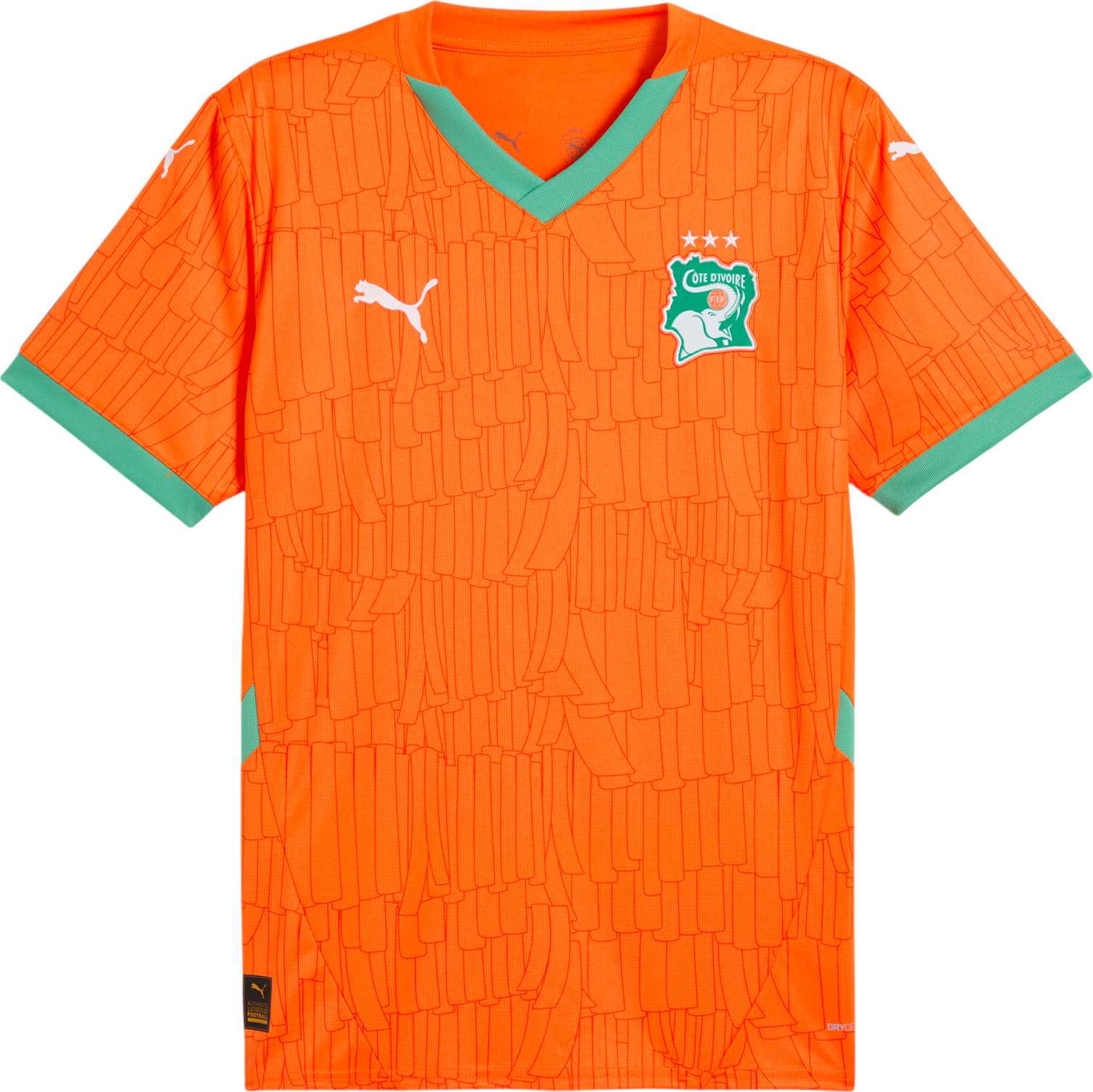 Puma Côte d'Ivoire 2025 Home Jersey Men Póló