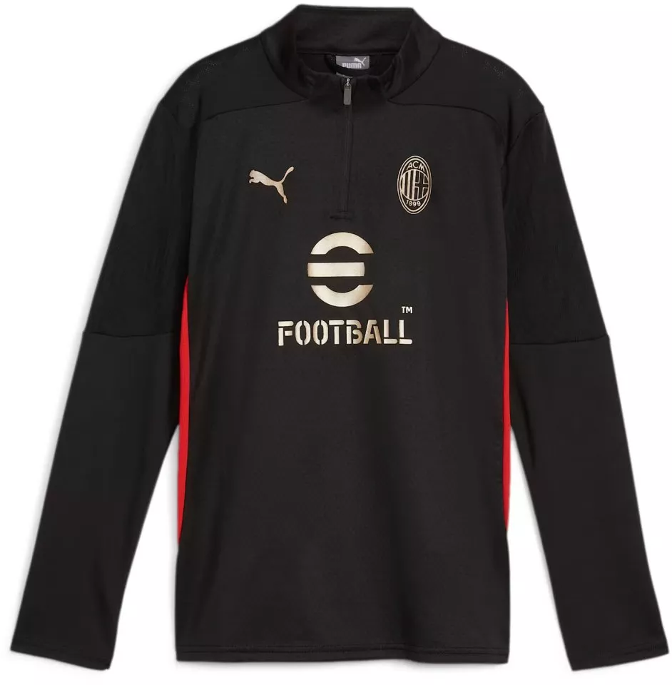 Tričko s dlhým rukávom Puma ACM Training 1/4 Zip Top JR
