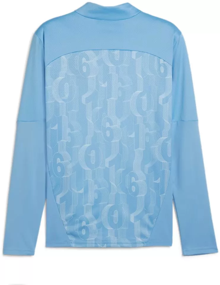 Majica z dolgimi rokavi Puma Manchester City Pre-match Quarter-Zip Top Men