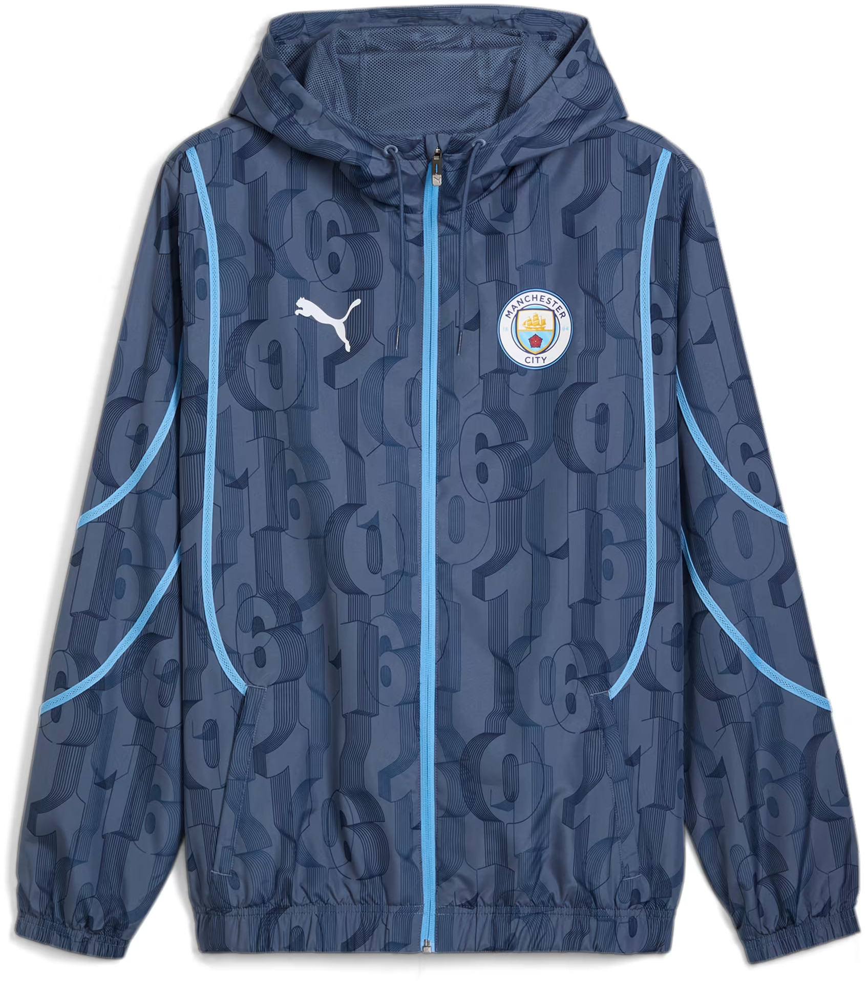 MCFC Prematch Woven Jacket 2024/25