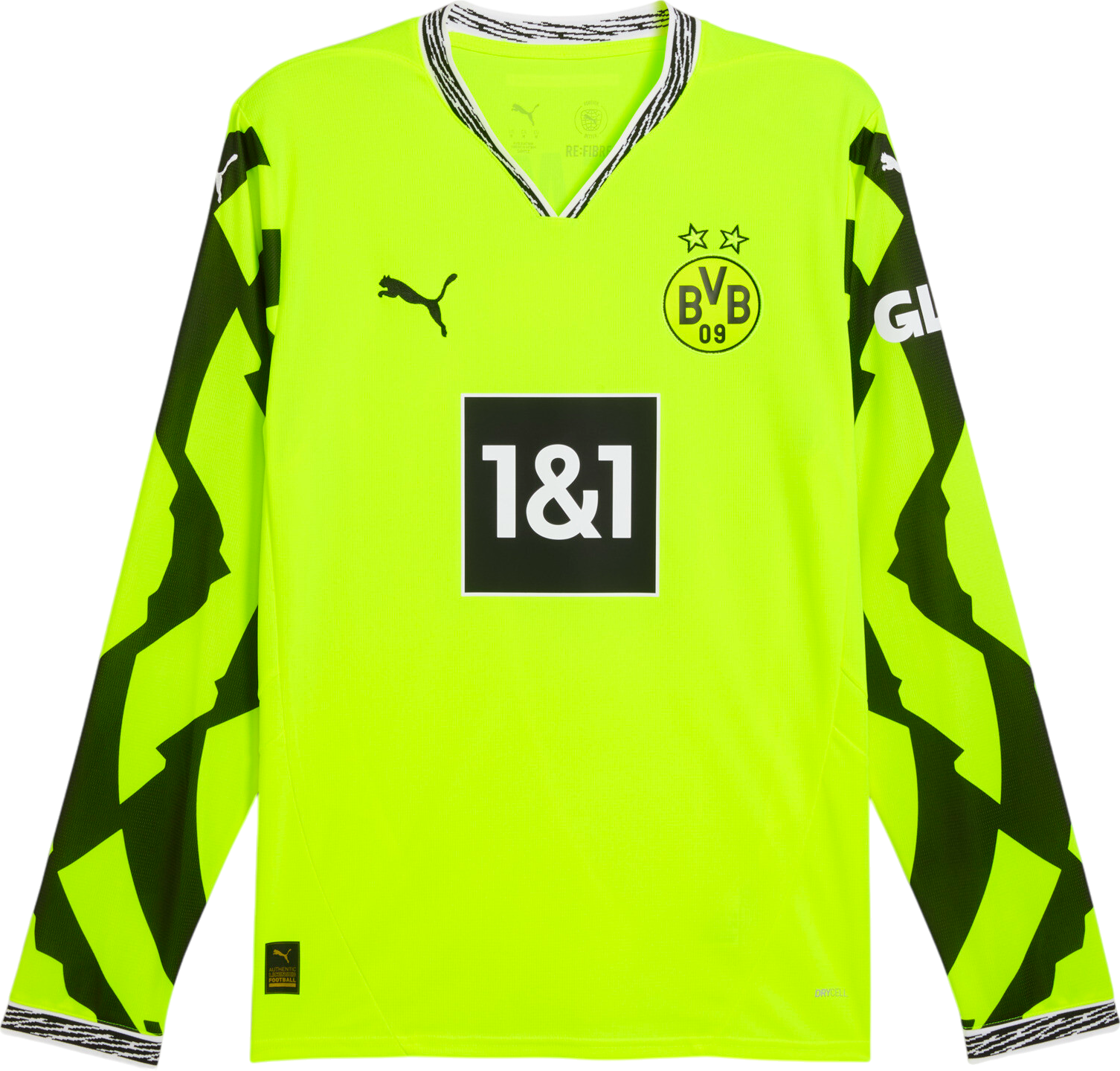 Puma BVB Anniversary Replica Long Sleeve Jersey Hosszú ujjú póló