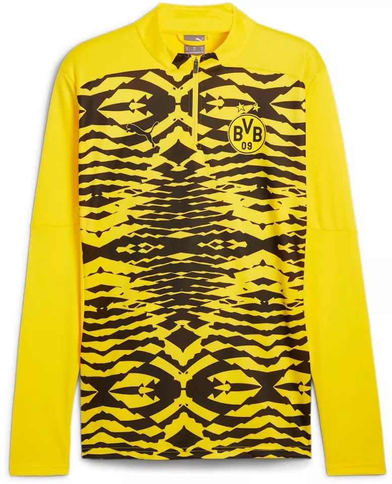 Pánský top s dlouhým rukávem Puma BVB Dortmund 1/4 Zip