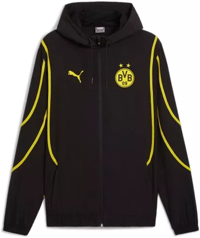 Borussia Dortmund Pre-Match Men's Woven Soccer Jacket