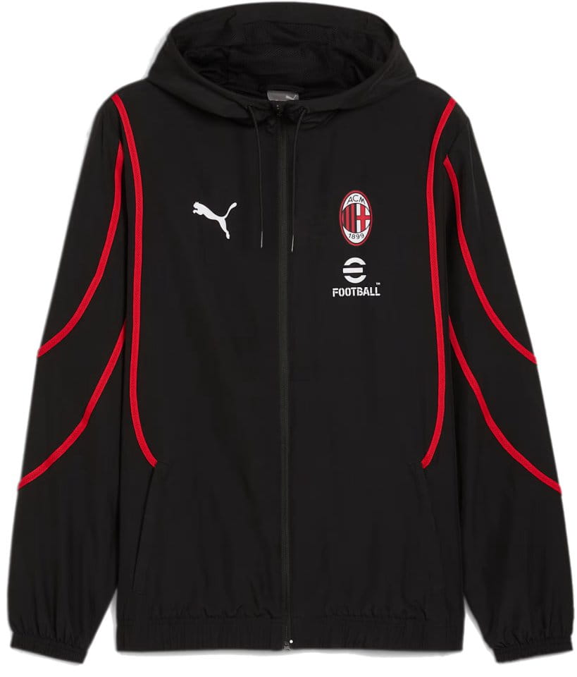 Jakna s kapuco Puma ACM Prematch Woven Jacket