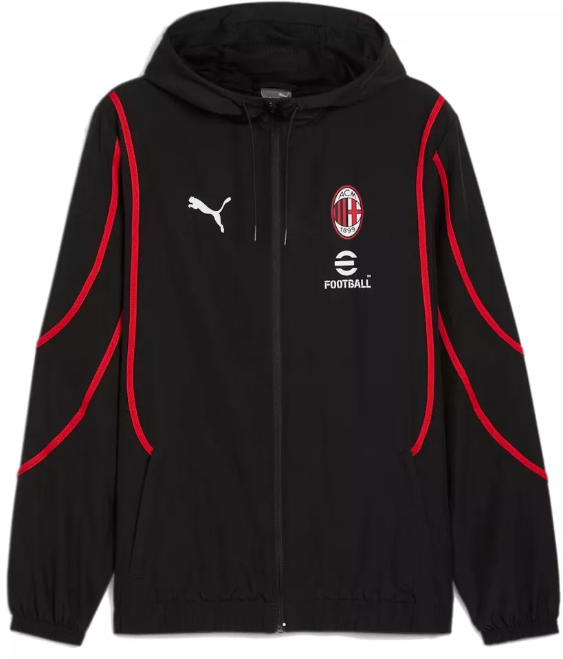 Jakna s kapuco Puma ACM Prematch Woven Jacket