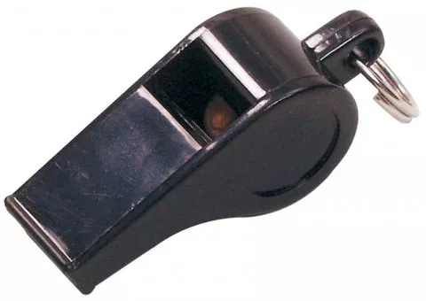 Referee whistle plastic