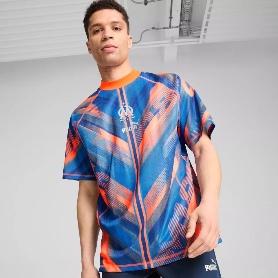 Puma OM ftblStatement Retro Jersey Póló