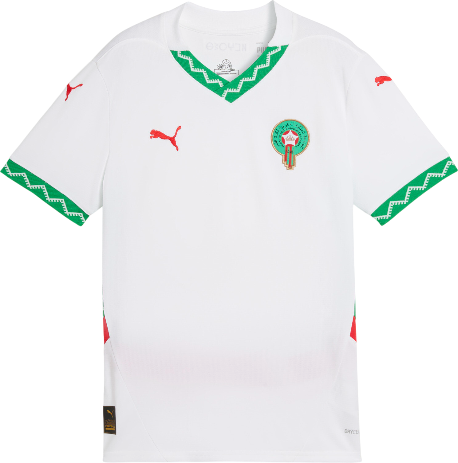 Camiseta de fútbol Puma Morocco 2025 Away Jersey Youth