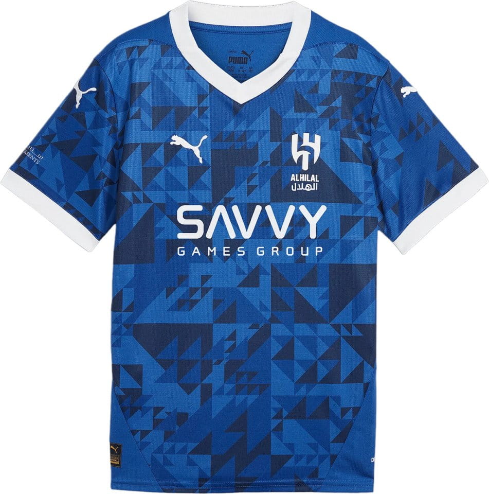Dětský dres s krátkým rukávem Puma Al Hilal 2024/25, domácí